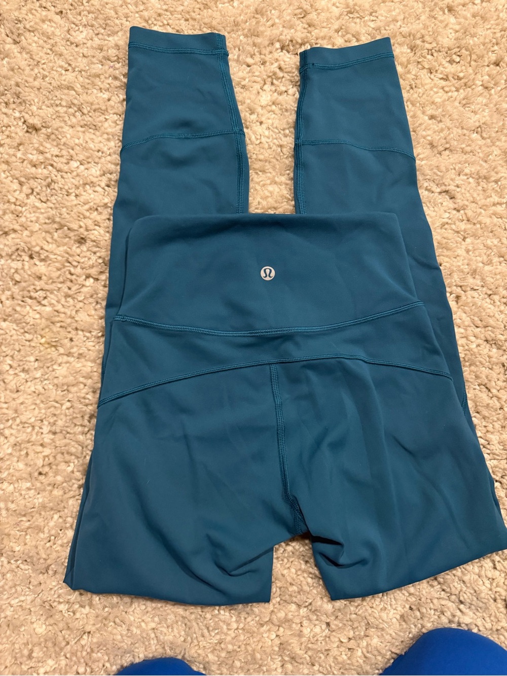 lululemon teal-green workout leggings